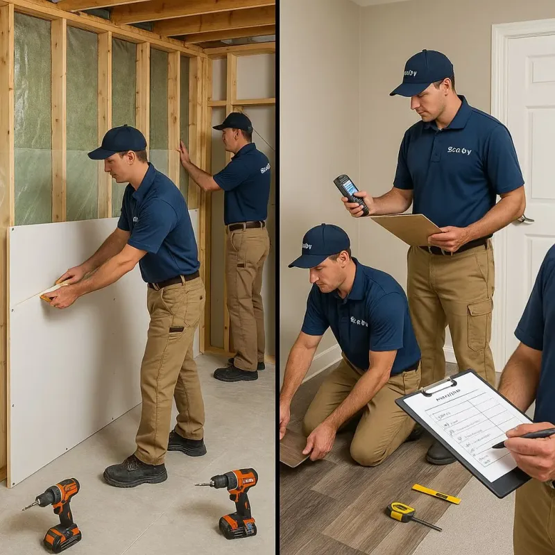Repairs and Reconstruction process in Jefferson County, TN